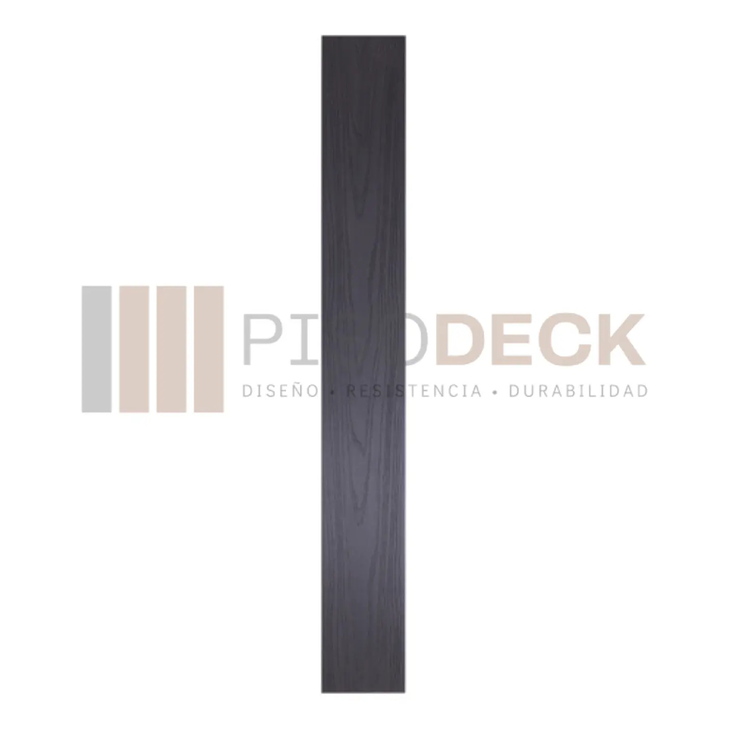 Piso Deck WPC Texturizado Premium Bicolor Negro Grafito  6