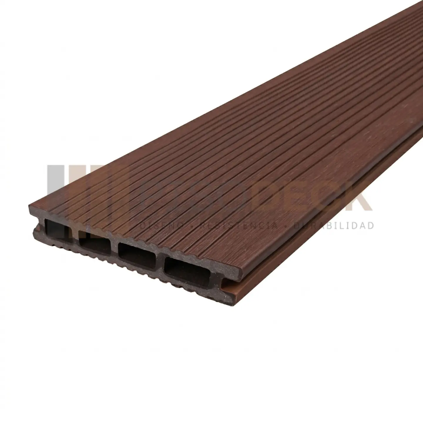 Piso Deck WPC Premium color Chocolate 2