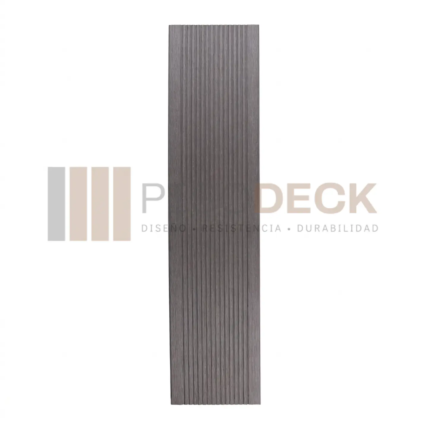 Piso Deck WPC Premium color Gris  5