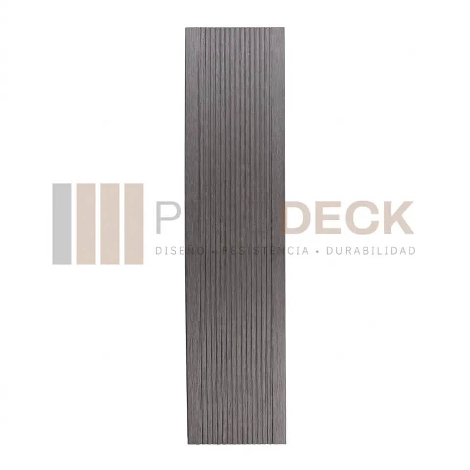 Piso Deck WPC Premium color Gris  5