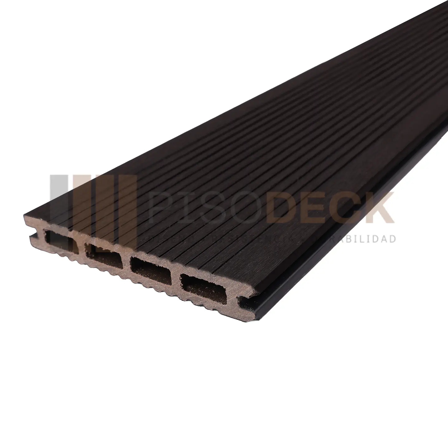 Piso Deck WPC Premium color Negro 2