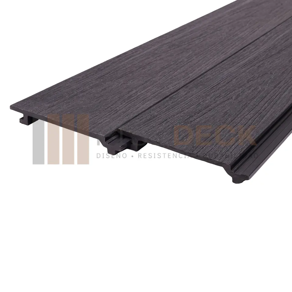 Siding Exterior WPC color Grafito 4