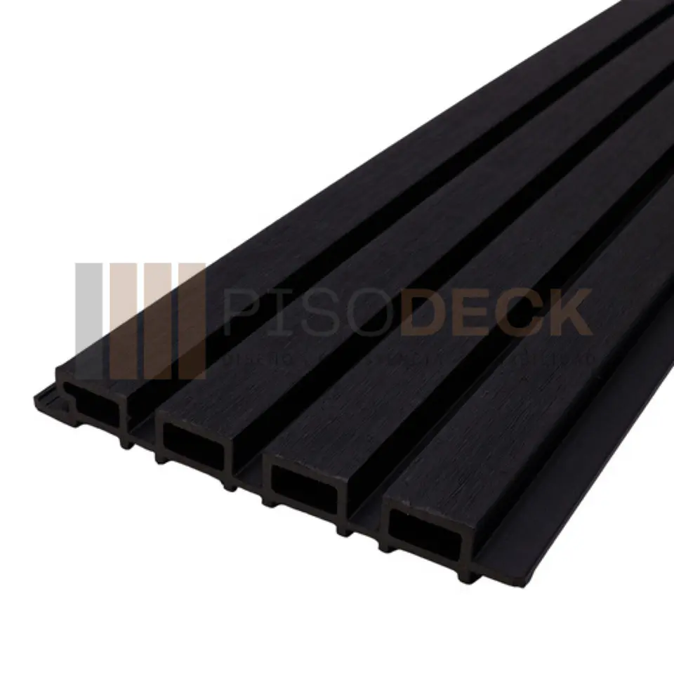Siding Exterior Wall Panel WPC color Negro 2