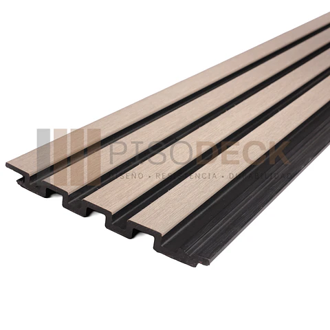 Siding Exterior Wall Panel WPC Premium Bicolor Cafe Antique