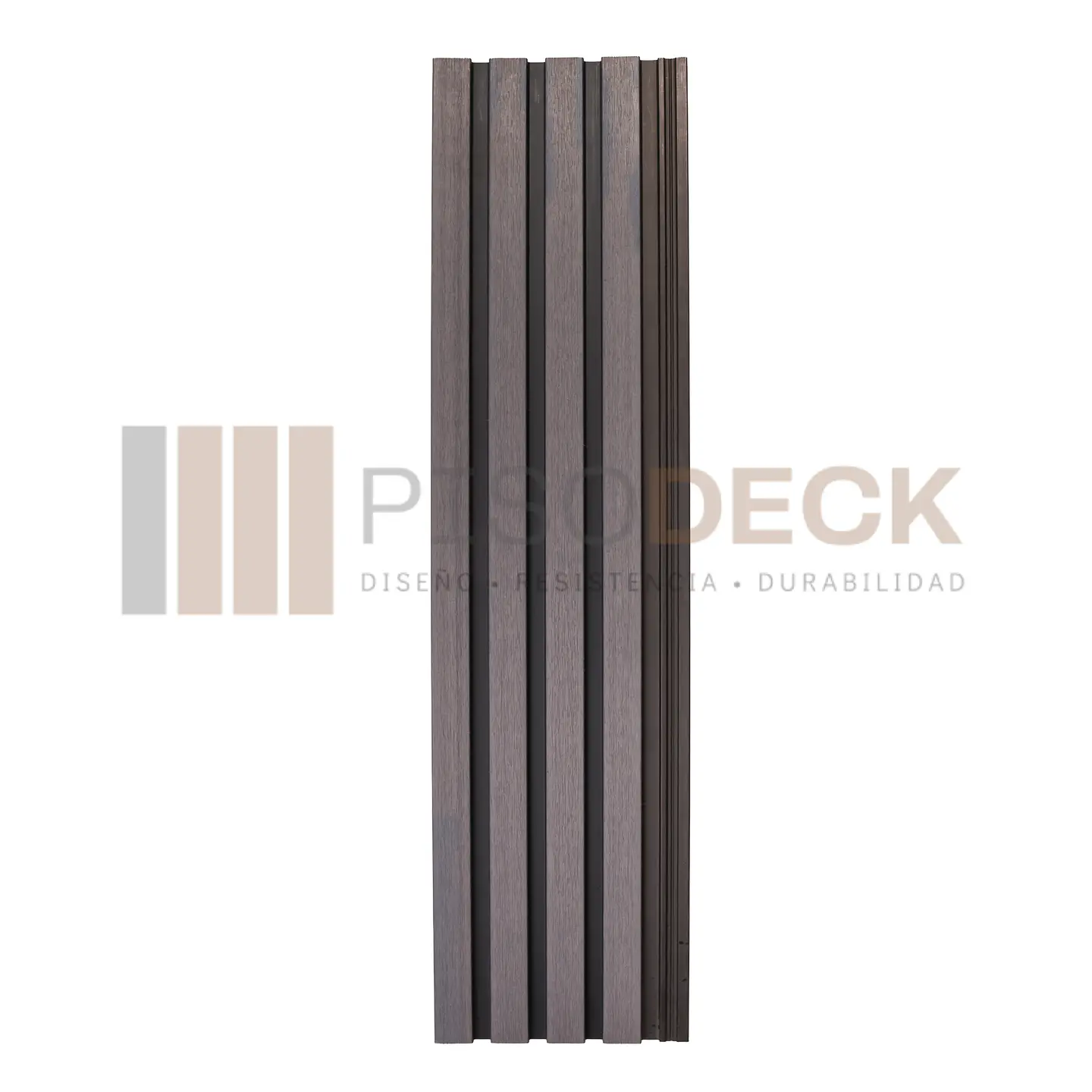 Siding Exterior Wall Panel WPC Premium Bicolor Gris Grafito 3