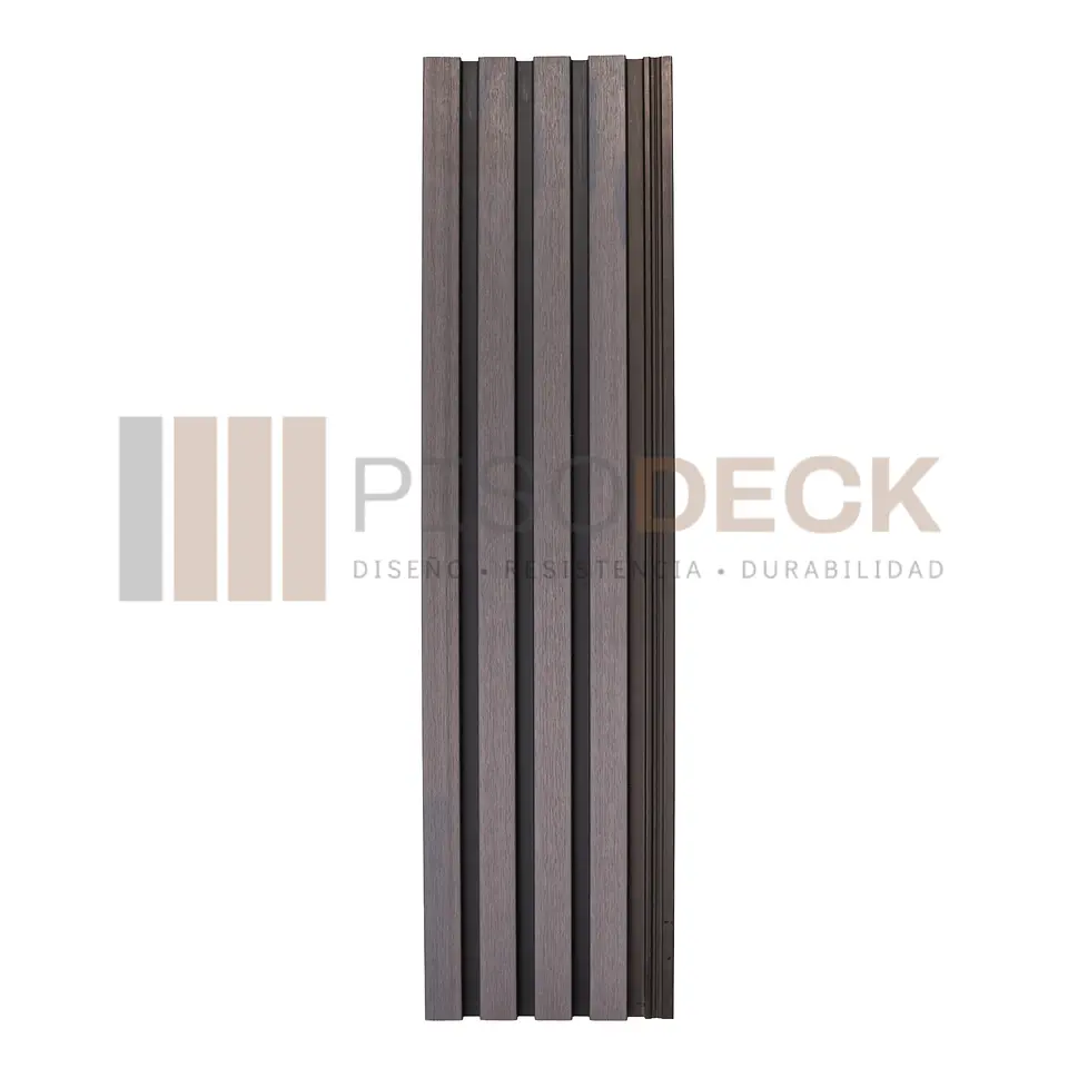 Siding Exterior Wall Panel WPC Premium Bicolor Gris Grafito 3