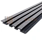 Siding Exterior Wall Panel WPC Premium Bicolor Gris Piedra - Miniatura 2