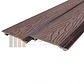 Siding Exterior WPC Texturizado color Cafe - Miniatura 4