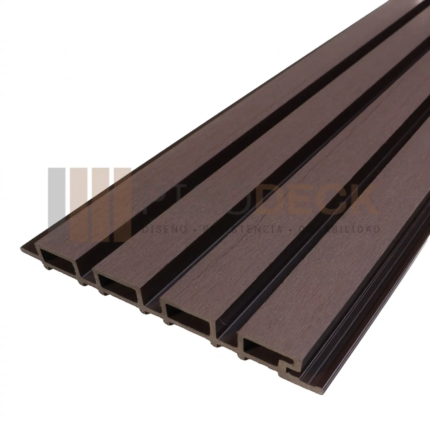 Siding Exterior Wall Panel WPC color Cafe 2