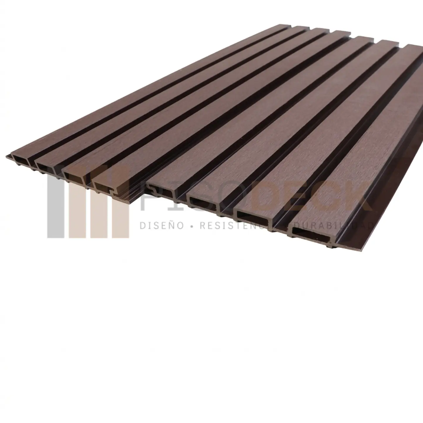 Siding Exterior Wall Panel WPC color Cafe 4