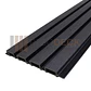 Siding Exterior Wall Panel WPC color Negro - Miniatura 2