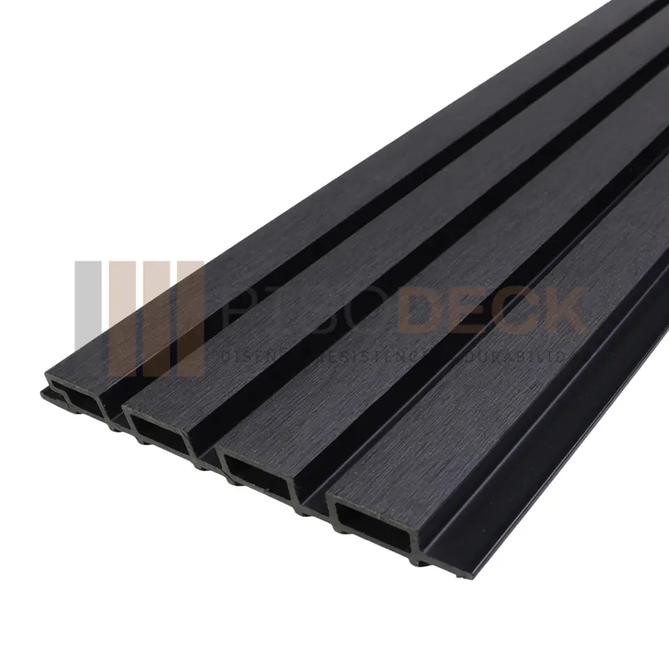 Siding Exterior Wall Panel WPC color Negro 2