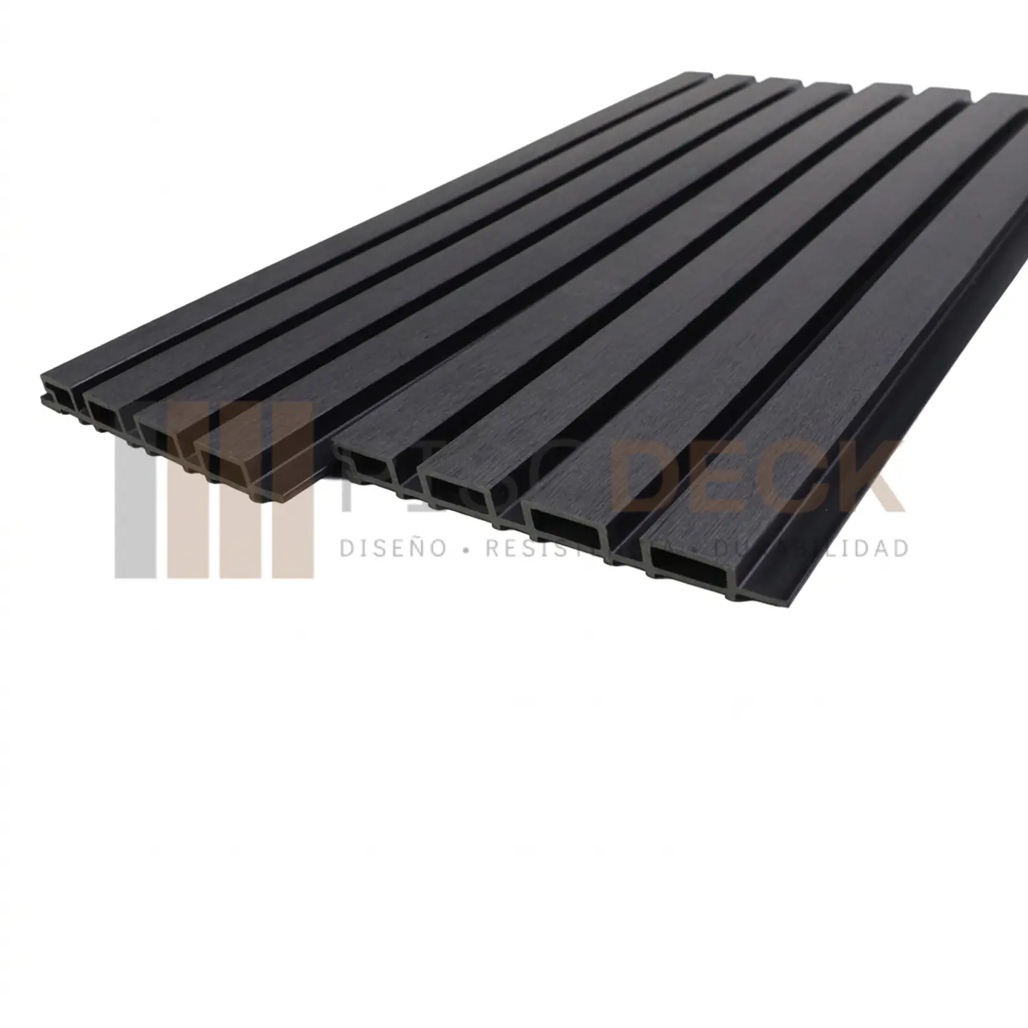 Siding Exterior Wall Panel WPC color Negro 4