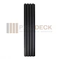 Siding Exterior Wall Panel WPC color Negro - Miniatura 3