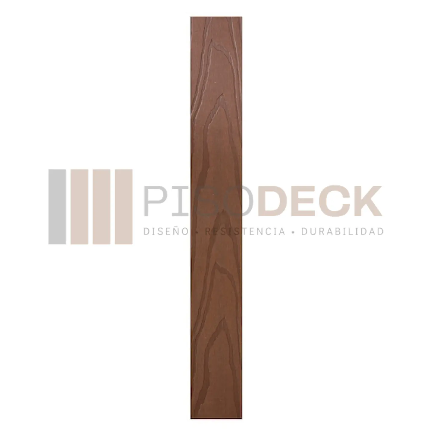 Cortavista WPC Coextruido color Chocolate 3