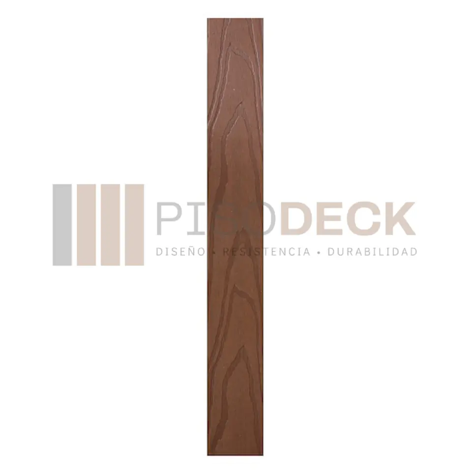 Cortavista WPC Coextruido color Chocolate 3