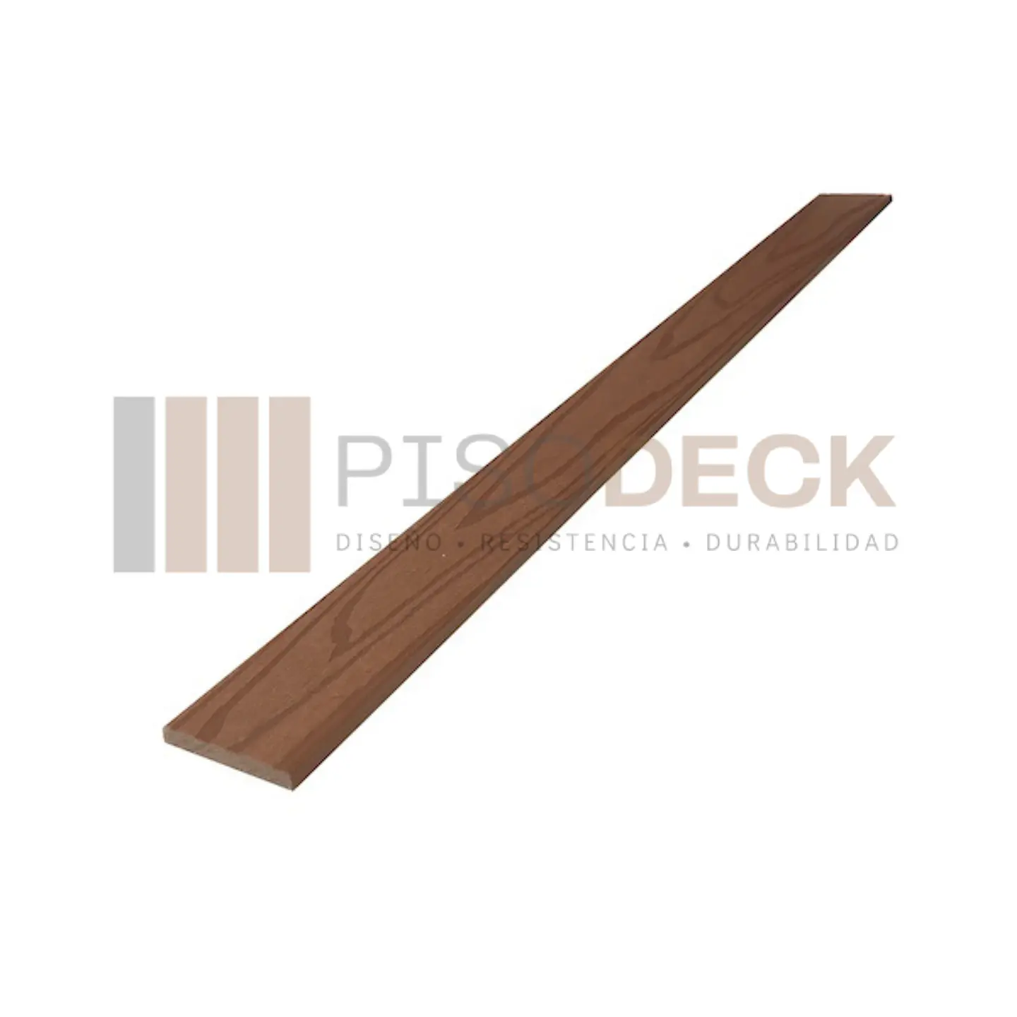 Cortavista WPC Coextruido color Chocolate 5