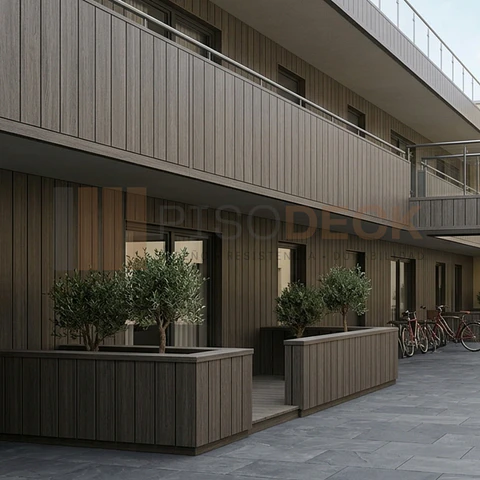 Siding Exterior WPC color Antique