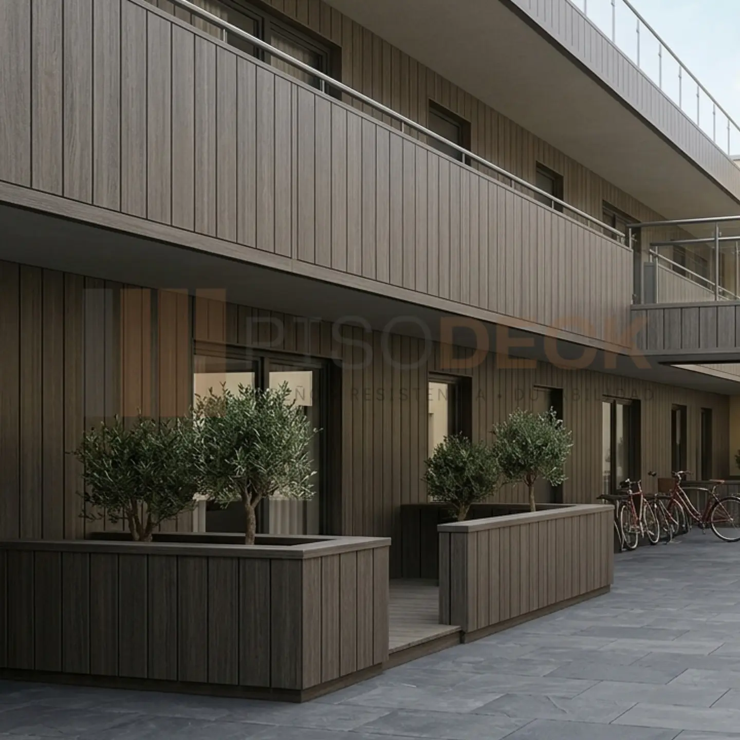 Siding Exterior WPC color Antique 1