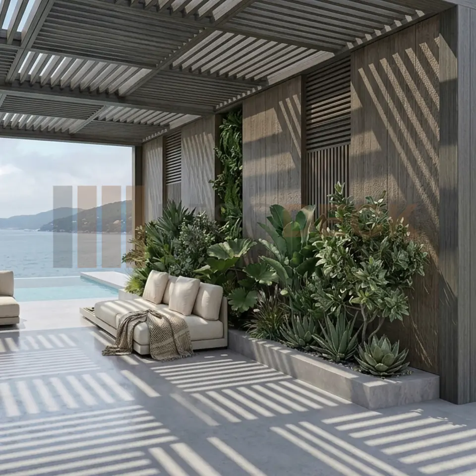 Siding Exterior Wall Panel WPC color Piedra 1