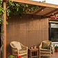 Siding Exterior Wall Panel WPC Premium Bicolor Cafe Madera - Miniatura 1