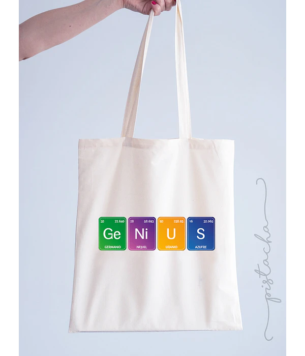 Totebag Ge Ni U S Tabla Periódica