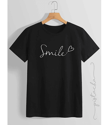 Polera Smile corazón