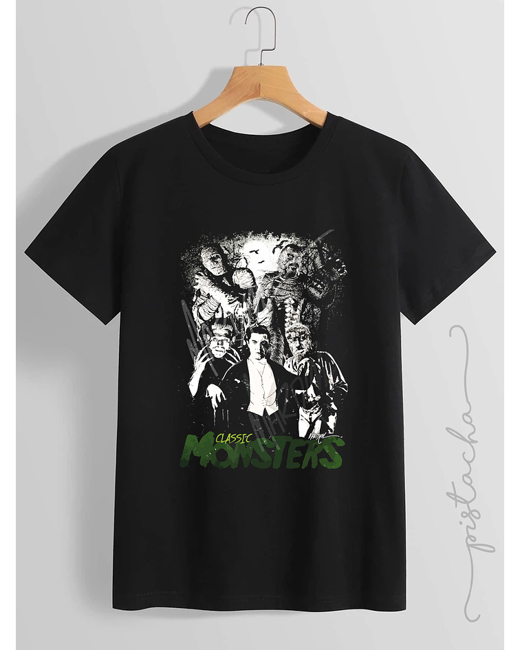 Polera Monsters Clásicos