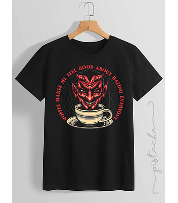 Polera Devils Coffee