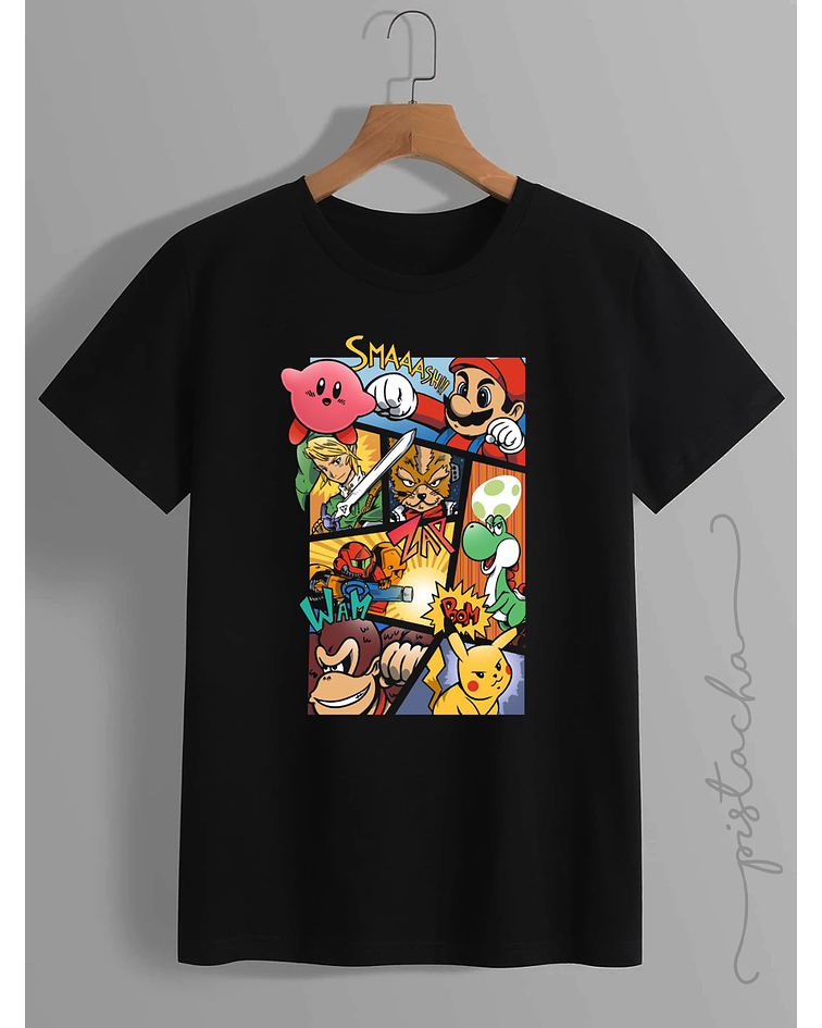 Polera Super Smash Bross