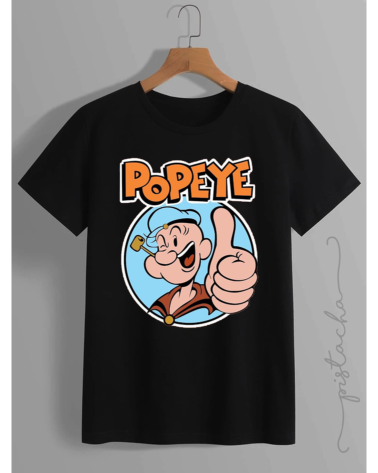 Polera Popeye celeste