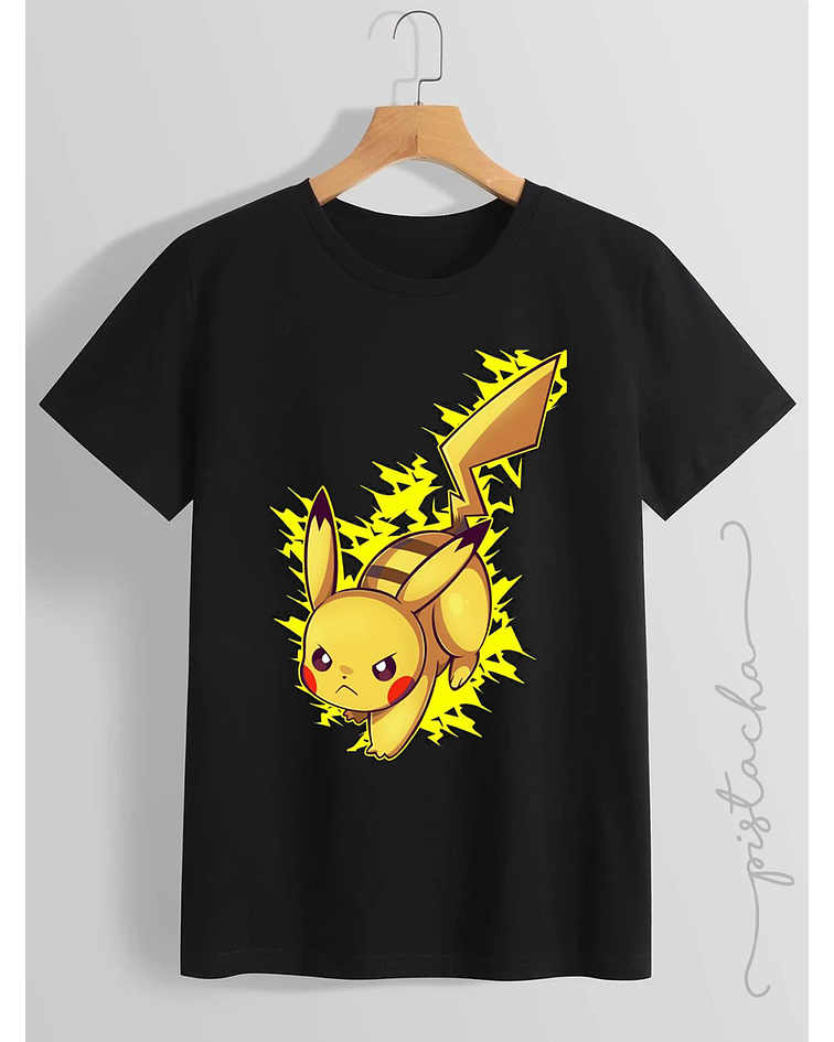 Polera Pikachu electrico pokemon