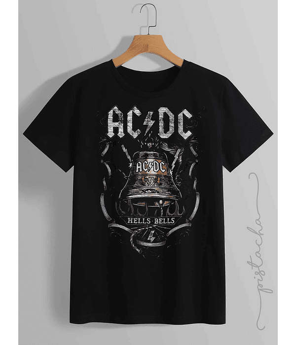 polera AC DC hells bells