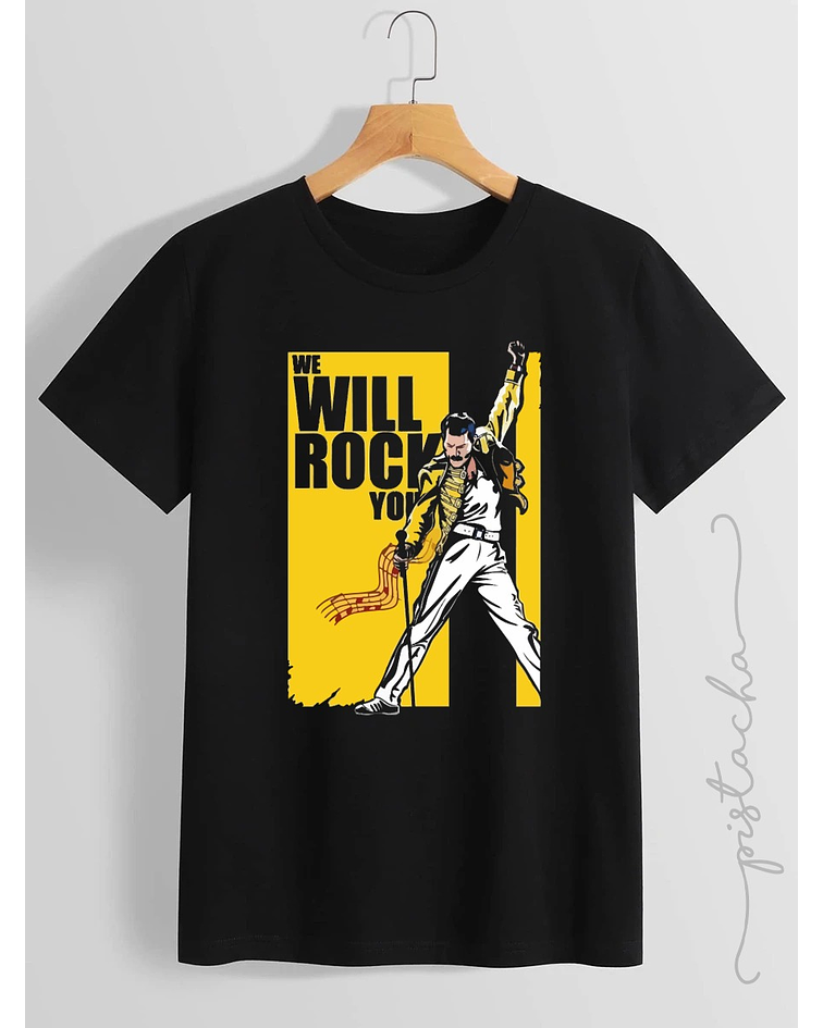 polera Freddie Mercury   we will rock you