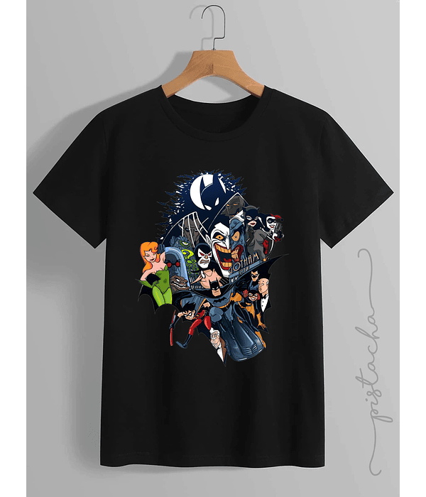 Polera Batman Villanos