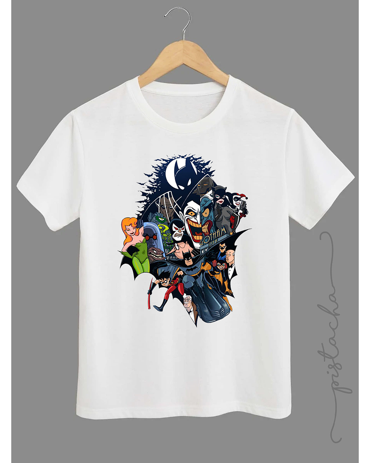 Polera Batman Villanos