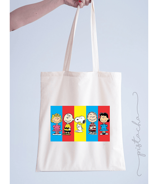 Tote bag snoopy friends