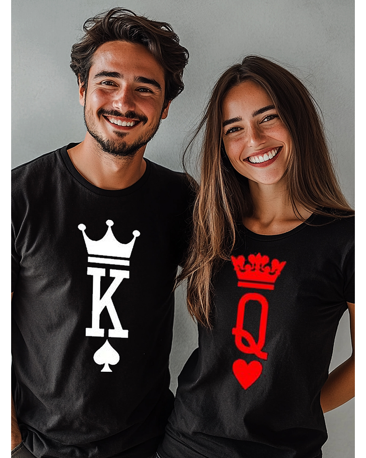 Poleras King y Queen Parejas