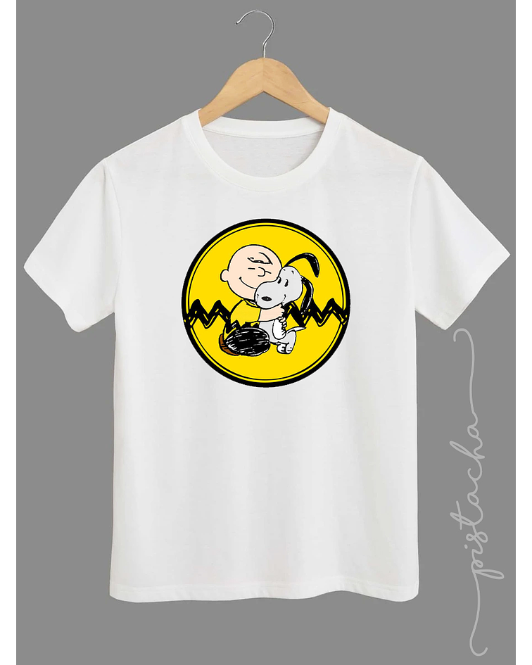 Polera Snoopy amarillo