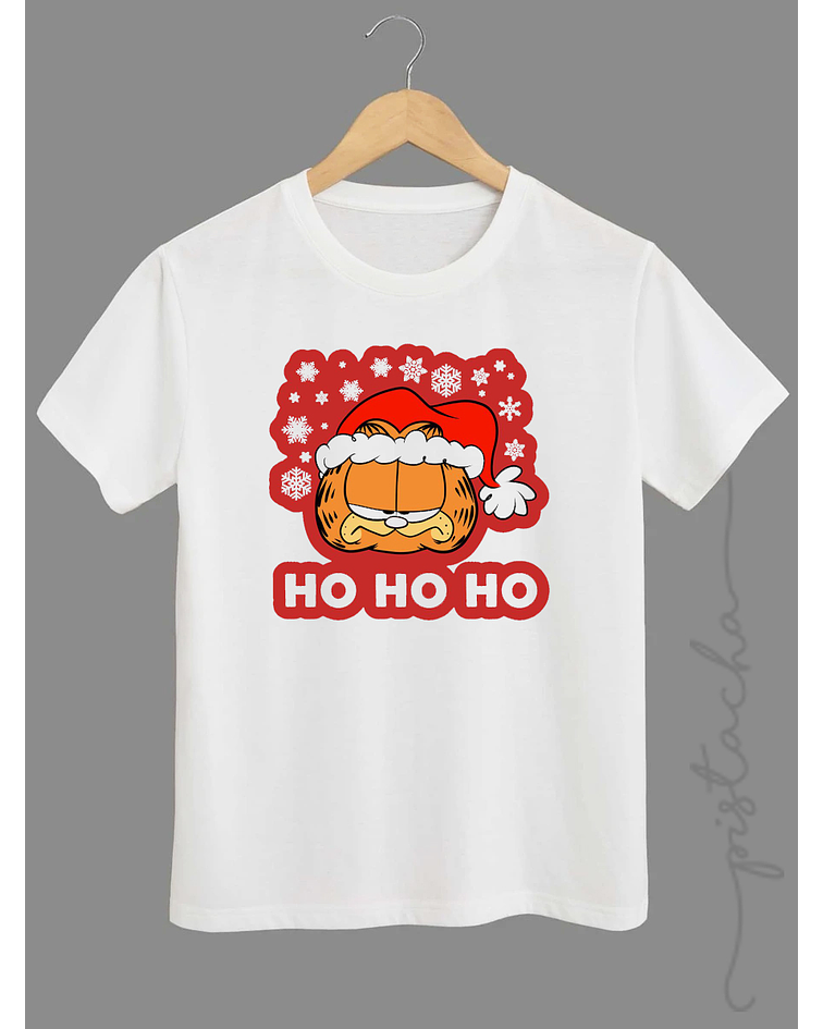 polera Garfield ho ho ho