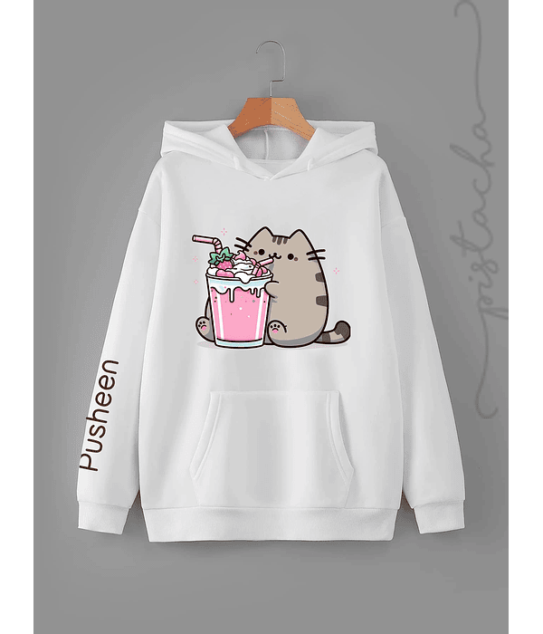 Polerón pusheen jugo tropical 