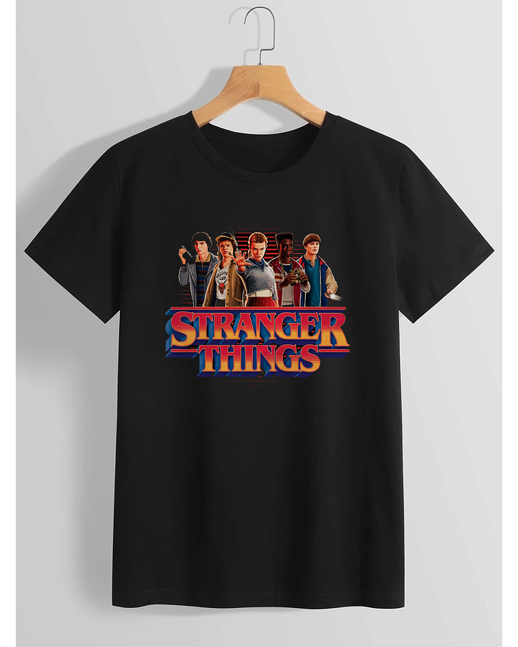 Polera stranger things retro