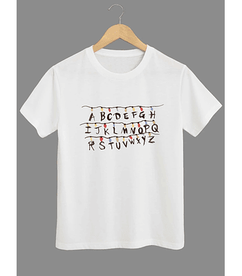 Polera stranger things luces