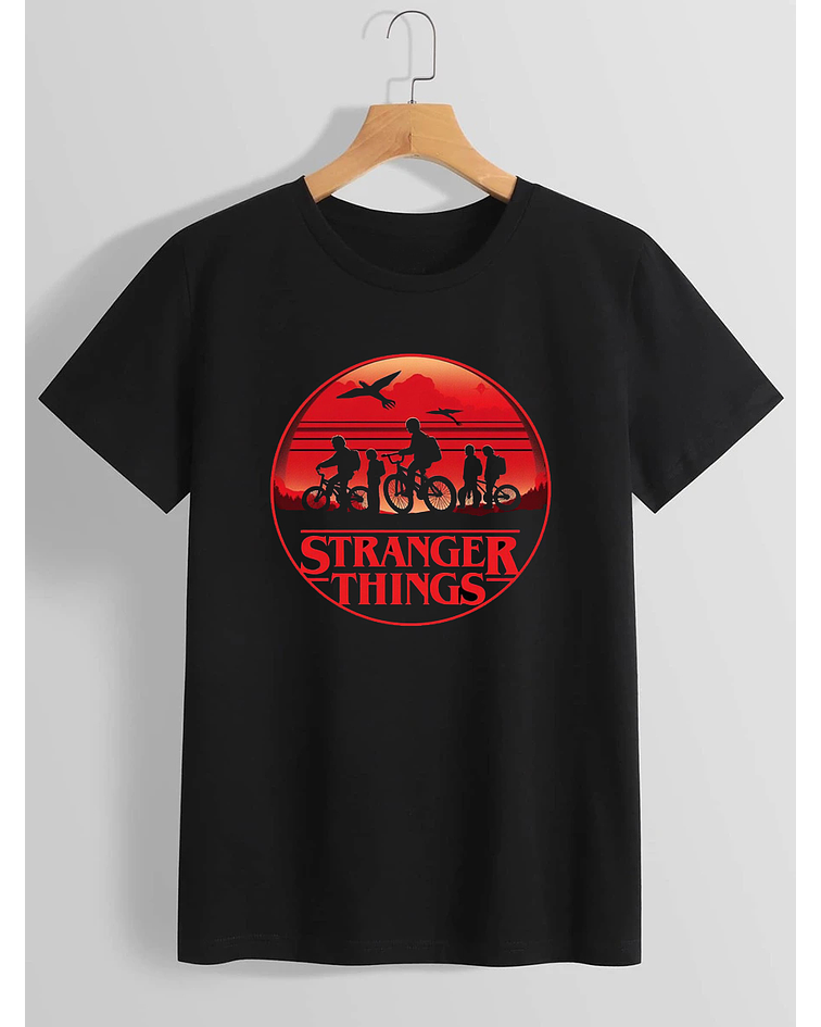 Polera stranger things circulo