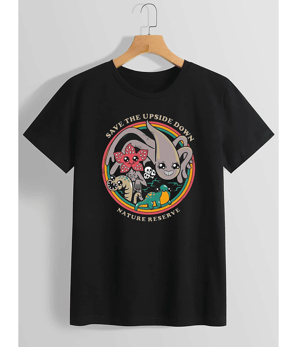 Polera stranger things  save the upside down