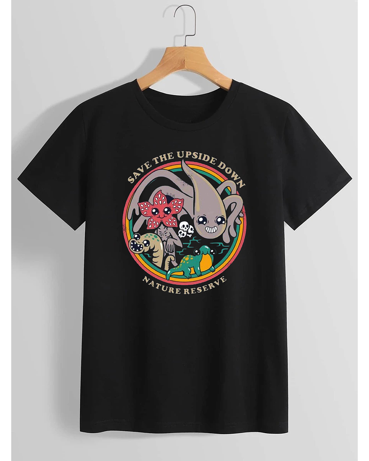 Polera stranger things  save the upside down