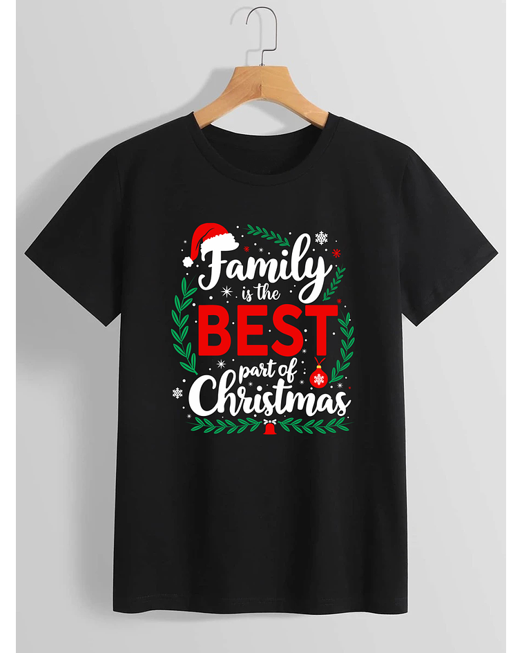 Polera navidad the best family