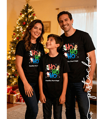 Pack 3 poleras navidad 