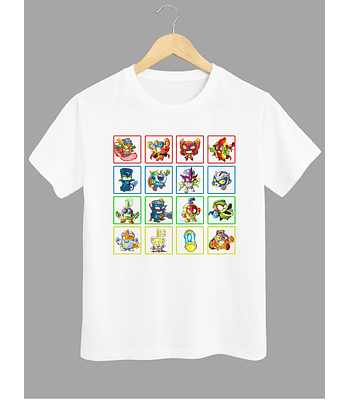 polera super zing cuadritos