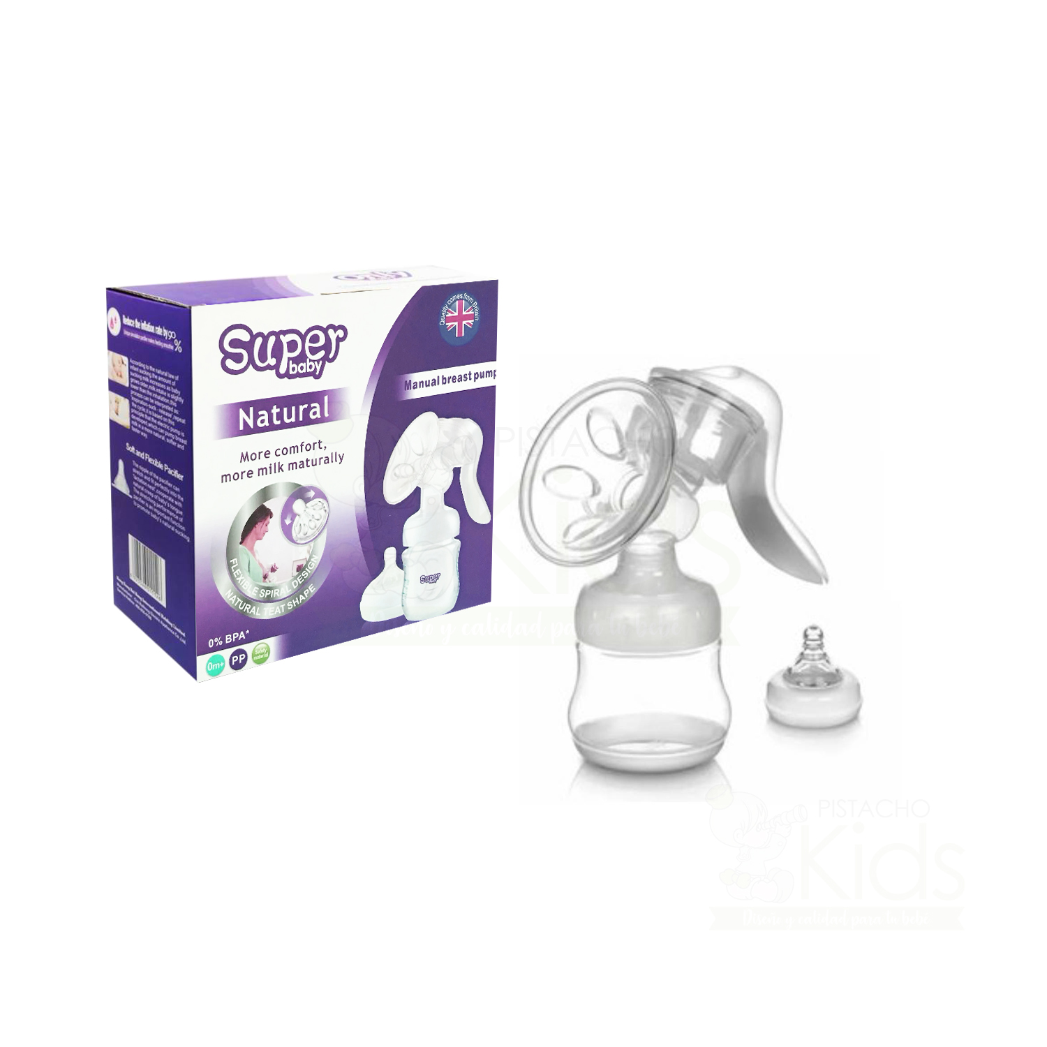 Extractor de leche Manual